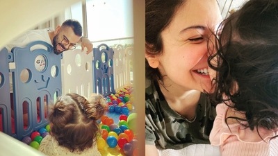 Virat Kohli and Anushka Sharma gave birth to their first child last year Virat Kohli and Anushka Sharma gave birth to their first child last year 