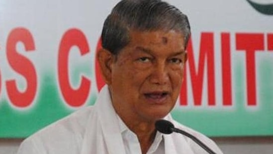 File photo of Congress leader Harish Rawat.(ANI)