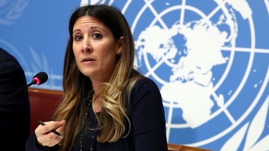 File photo of Maria Van Kerkhove, Head of Emerging Diseases and Zoonosis at the World Health Organization (WHO).(REUTERS)