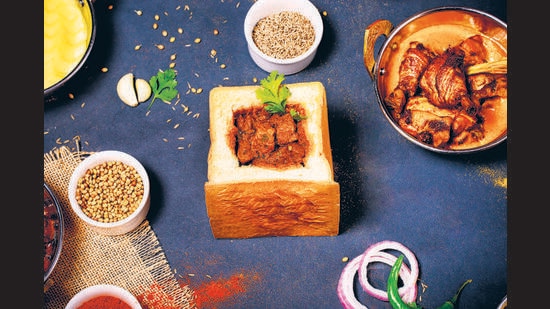 The Bunny Chow is an Indian dish turned into South Africa’s fave street food. (Shutterstock)