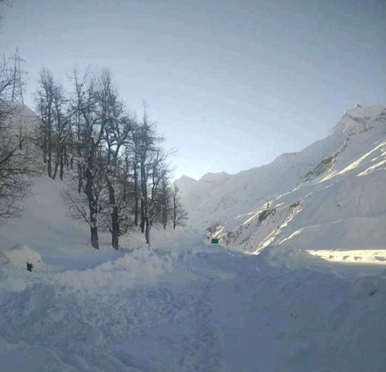 Representational image of an avalanche.