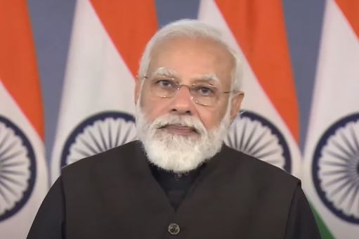 Prime Minister Modi lauded the contribution of children towards the ongoing Covid-19 vaccination drive in India and the Centre's Swacch Bharat Abhiyan. (Screengrab)
