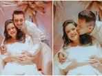 Aditya Narayan and his wife Shweta Agarwal happily announced their pregnancy on Instagram on January 24. Earlier today, he took to his Instagram handle to share adorable pictures from Shweta's baby shower.(Instagram/@adityanarayanofficial)