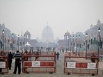 The Rajpath ahead of the Republic Day parade in New Delhi. (AFP) The Rajpath ahead of the Republic Day parade in New Delhi. (AFP)