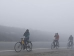The IMD classifies a ‘cold day’ when the maximum temperature is 4.5 degrees Celisus or more below normal, with the minimum settling below the 10-degree mark.(AP | Representational image) The IMD classifies a ‘cold day’ when the maximum temperature is 4.5 degrees Celisus or more below normal, with the minimum settling below the 10-degree mark.(AP | Representational image)