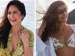 Katrina Kaif or Pooja Hegde: Who wore the <span class='webrupee'>₹</span>10k floral bikini top and shorts better at Maldives? Katrina Kaif or Pooja Hegde: Who wore the <span class='webrupee'>₹</span>10k floral bikini top and shorts better at Maldives?