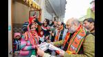The Bharatiya Janata Party (BJP) hit the streets first from January 21 onwards with door-to-door campaigning by several top saffron party leaders. (Sourced) The Bharatiya Janata Party (BJP) hit the streets first from January 21 onwards with door-to-door campaigning by several top saffron party leaders. (Sourced)