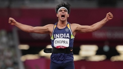 Neeraj Chopra to be awarded with Param Vashistha Seva Medal on Republic Day (PTI)