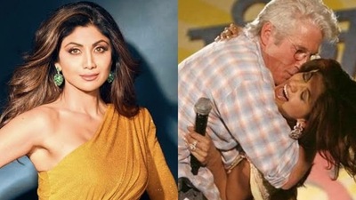 Shilpa Shetty was kissed by Richard Gere at an event in 2007, sparking protests and legal proceedings.