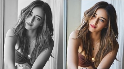 Actor Ananya Panday has more than once proved that she can easily give casual separates a high fashion update. Of late, the star's sartorial choices have gravitated towards experimental and Gen-Z-inspired looks. Right from off-duty oversized blazer sets to chic crop tops and printed separates, her closet spotlights an array of statement-making pieces that transcend trends. Her latest look is proof enough. (Instagram/@ananyapanday) Actor Ananya Panday has more than once proved that she can easily give casual separates a high fashion update. Of late, the star's sartorial choices have gravitated towards experimental and Gen-Z-inspired looks. Right from off-duty oversized blazer sets to chic crop tops and printed separates, her closet spotlights an array of statement-making pieces that transcend trends. Her latest look is proof enough. (Instagram/@ananyapanday)