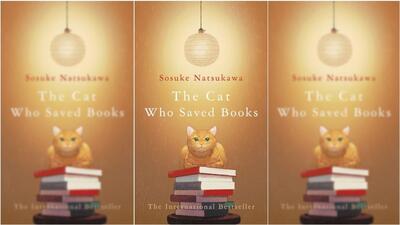 Cover of the book, The Cat Who Saved Books.