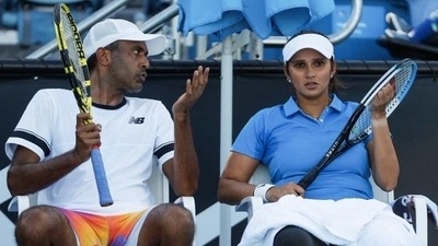 Australian Open: Sania Mirza-Rajeev Ram bow out, lose quarterfinal clash (TWITTER)