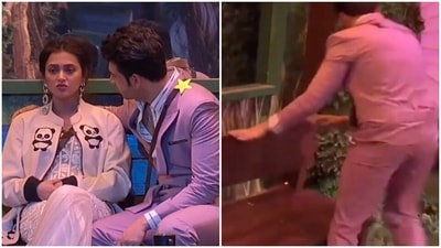 Karan Kundrra and Tejasswi Prakash got into another fight. Karan Kundrra and Tejasswi Prakash got into another fight.