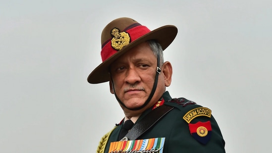 General Bipin Rawat was India’s longest serving four-star general,(File Photo)