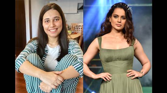 ‘I respect Kangana Ranaut for her acting skills’ (Photos: Facebook; Viral Bhayani)