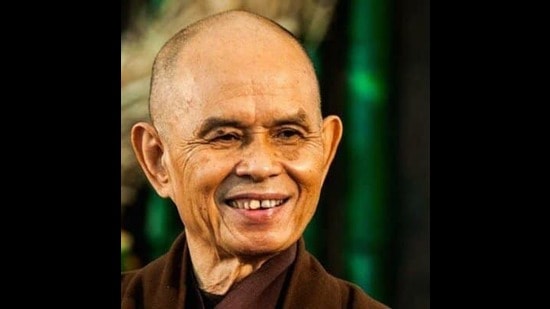 Who was Thich Nhat Hanh and what was his cause of death?