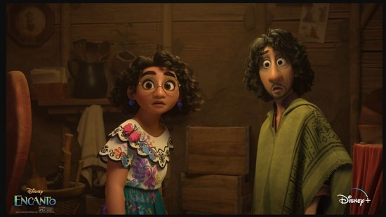 The image shows the characters Mirabel and Bruno from the animated film Encanto.(Intagram@encantomovie)
