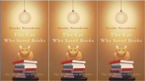 Cover of the book, The Cat Who Saved Books.