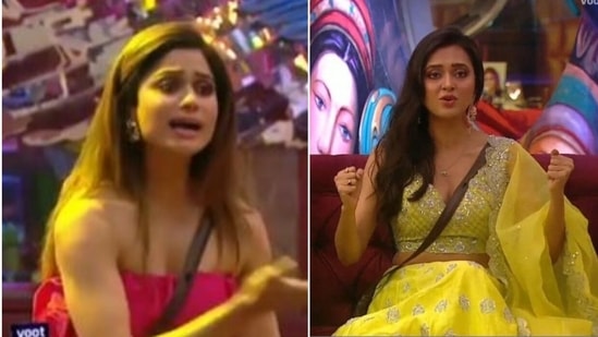 Shamita Shetty and Tejasswi Prakash get into yet another fight on Tuesday's Bigg Boss 15 episode.