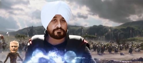In the video, Punjab chief minister Charanjit Singh Channi is shown as Thor. (Twitter/@INCPunjab)