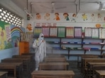 According to a PTI report, Sisodia also spoke about how online education can never replace offline education and that excessive caution is now harming students. (HT file photo) According to a PTI report, Sisodia also spoke about how online education can never replace offline education and that excessive caution is now harming students. (HT file photo)