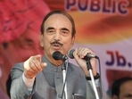 Senior Congress leader Ghulam Nabi Azad was conferred the Padma Bhushan, the third-highest civilian award on Tuesday. (PTI) Senior Congress leader Ghulam Nabi Azad was conferred the Padma Bhushan, the third-highest civilian award on Tuesday. (PTI)