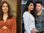 Anushka Sharma congratulates Priyanka Chopra and Nick Jonas.