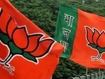 BJP flags (Image used for representation) BJP flags (Image used for representation)