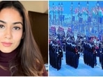 Mira Rajput shares pictures of the Republic Day parade on Instagram. Mira Rajput shares pictures of the Republic Day parade on Instagram.