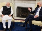 Prime Minister Narendra Modi met US President Joe Biden in the White House in September 2021.&nbsp;