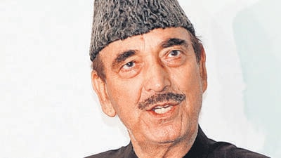 Jammu, Nov 19 (ANI): Senior Congress leader Ghulam Nabi Azad addresses a press conference at his residence, in Jammu on Friday. (ANI Photo) (Shilpa Thakur) Jammu, Nov 19 (ANI): Senior Congress leader Ghulam Nabi Azad addresses a press conference at his residence, in Jammu on Friday. (ANI Photo) (Shilpa Thakur)