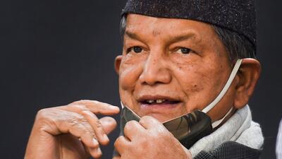 Uttarakhand election: Congress leader Harish Rawat will contest the February 14 election from Lalkuan seat in Nanital district, not Ramnagar as announced by the party on Tuesday (PTI)