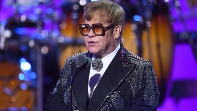 Elton John at the Grammy Awards in 2018.&nbsp; (AFP)