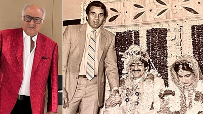 Boney Kapoor shares a throwback picture.