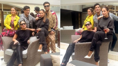 Manish Malhotra shared pictures from the get-together at his house,