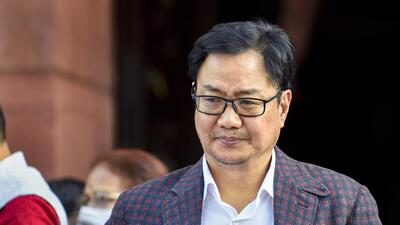 Union law minister Kiren Rijiju said PLA responded positively indicating handing over of our national and suggested a place of release. (PTI) Union law minister Kiren Rijiju said PLA responded positively indicating handing over of our national and suggested a place of release. (PTI)