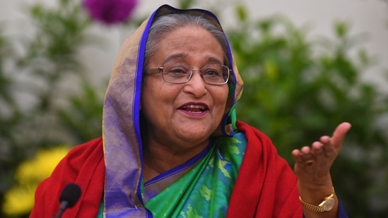 Hasina said the unique ties of close friendship, cooperation and trust between the two countries have flourished and grown from strength to strength in recent years. (AFP file photo)