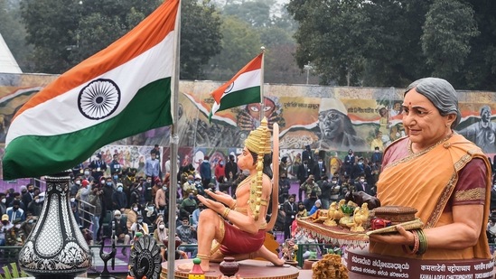 Karnataka tableau at the Rajpath in New Delhi. (Image for representation)