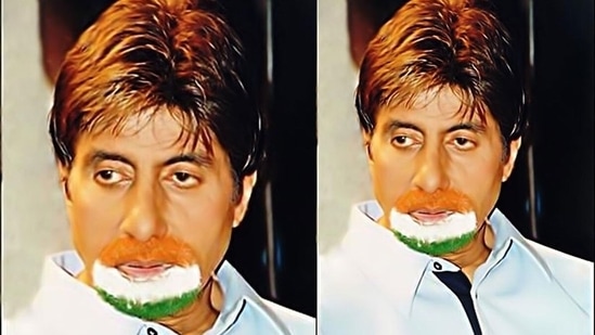 Amitabh Bachchan shared a picture of himself to wish his fans on Republic Day.&nbsp;