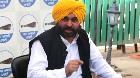 Mann will be fighting the upcoming election from the Dhuri Assembly constituency. (HT File Photo)