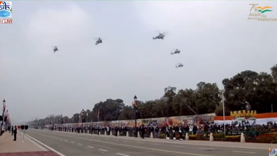 Flypast, the most awaited segment of the Republic Day parade. Flypast, the most awaited segment of the Republic Day parade.