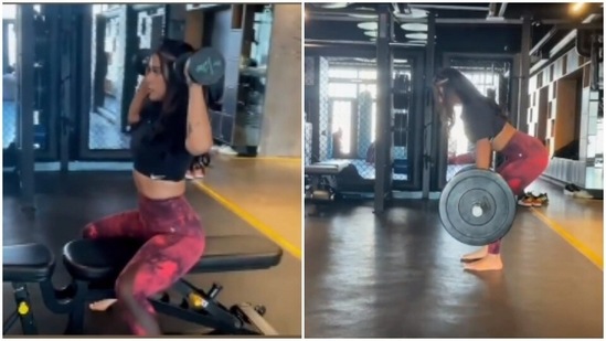 Krishna Shroff deadlifting with grace is our midweek fitness inspo (Instagram/@kishushroff)