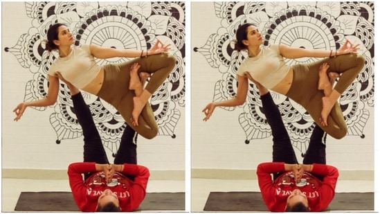 Sonnalli Seygall's AcroYoga session is all about 'peace, joy''