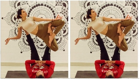 Sonnalli Seygall's AcroYoga session is all about 'peace, joy''