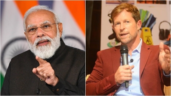 PM Modi (L) extended Republic Day greetings to Jonty Rhodes and Chris Gayle.(PTI/Getty) PM Modi (L) extended Republic Day greetings to Jonty Rhodes and Chris Gayle.(PTI/Getty)