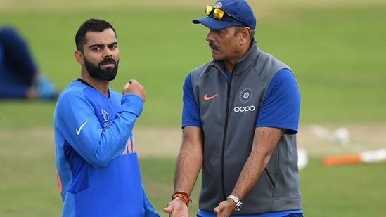 Ravi Shastri and Virat Kohli. (Getty Images)