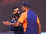 Ravi Shastri with Virat Kohli