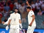 Mitchell Starc celebrates after taking the wicket of Joe Root(AP/File Photo) Mitchell Starc celebrates after taking the wicket of Joe Root(AP/File Photo)