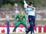 England's Jacob Bethell in action. England's Jacob Bethell in action.