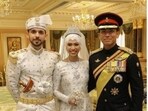Here's what Sultan of Brunei Hassanal Bolkiah's daughter wore at her wedding(Instagram/@tmski)